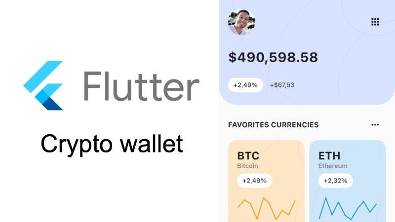 Crypto Wallet UI using Flutter 3.0